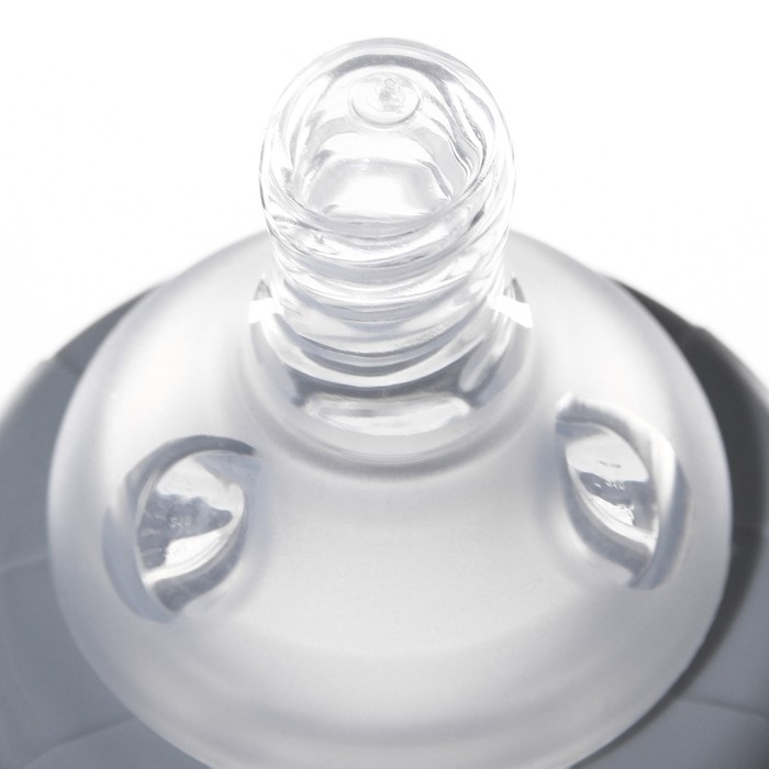 Бутылочка для кормления, широкое горло, от 3 мес., с ручками 270 мл.