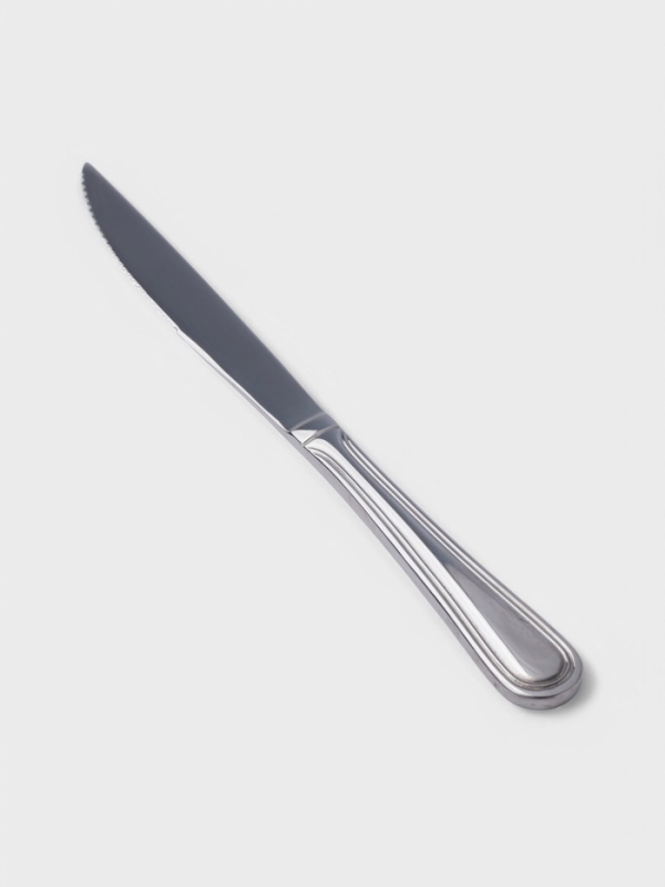 Нож для стейка Hanna Knövell Oester, 23.8 см, толщина 3 мм, нержавеющая сталь, серебристая Нож для стейка Hanna Knövell Oester, 23.8 см, толщина 3 мм, нержавеющая сталь, серебристая