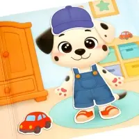 Магнитный набор "Весёлые друзья" Магнитный набор "Весёлые друзья"