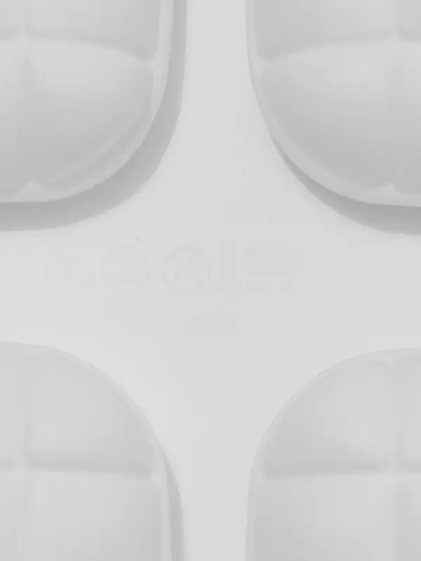 Форма для муссовых десертов и выпечки Доляна &laquo;Перина&raquo;, 29&times;17&times;3 см, 6 ячеек (6.5&times;6.5 см), силикон, белая