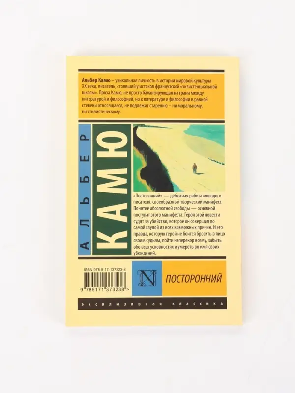 Книга &laquo;Посторонний&raquo;, Альбер Камю