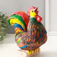 Копилка для денег &laquo;Петух&raquo;, гипс, 21.5&times;19&times;11 см