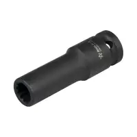 Головка ударная торцевая 1/2"DR двенадцатигранная 12мм, L=78мм