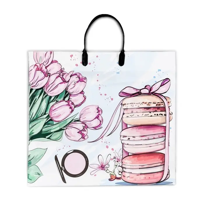 Пакет «Знак внимания», полиэтиленовый с пластиковой ручкой, 37×34 см, 90 мкм Пакет «Знак внимания», полиэтиленовый с пластиковой ручкой, 37×34 см, 90 мкм