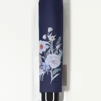 Зонт механический &laquo;Букеты&raquo;, эпонж, 4 сложения, 8 спиц, R=48/55 см, d=96 см, МИКС