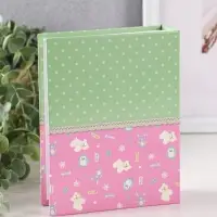 Фотоальбом 100 фото "Нашей малышке" 10X15см, ПП карм. Фотоальбом 100 фото "Нашей малышке" 10X15см, ПП карм.