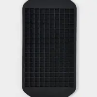 Форма для льда, 24x12 см, 160 ячеек, цвет черный