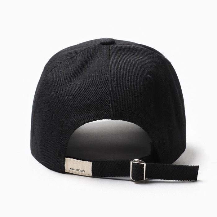 Бейсболка MIST  Бейсболка MIST "Break the rules", цвет черный,  размер 56-58