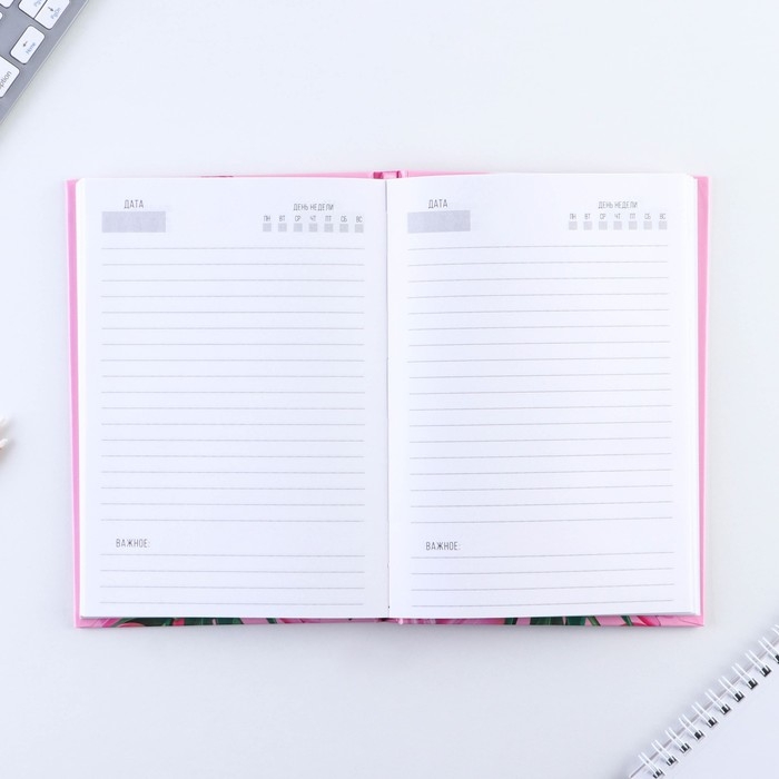 Ежедневник «Яркой весны» А5, 80 листов Ежедневник «Яркой весны» А5, 80 листов