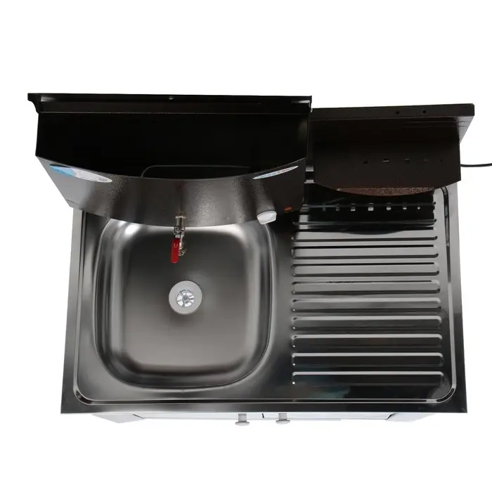 Умывальник  Умывальник "Акватекс" Дуэт, с ЭВН, нержавеющая мойка, 1250 Вт, 17 л, цвет медь