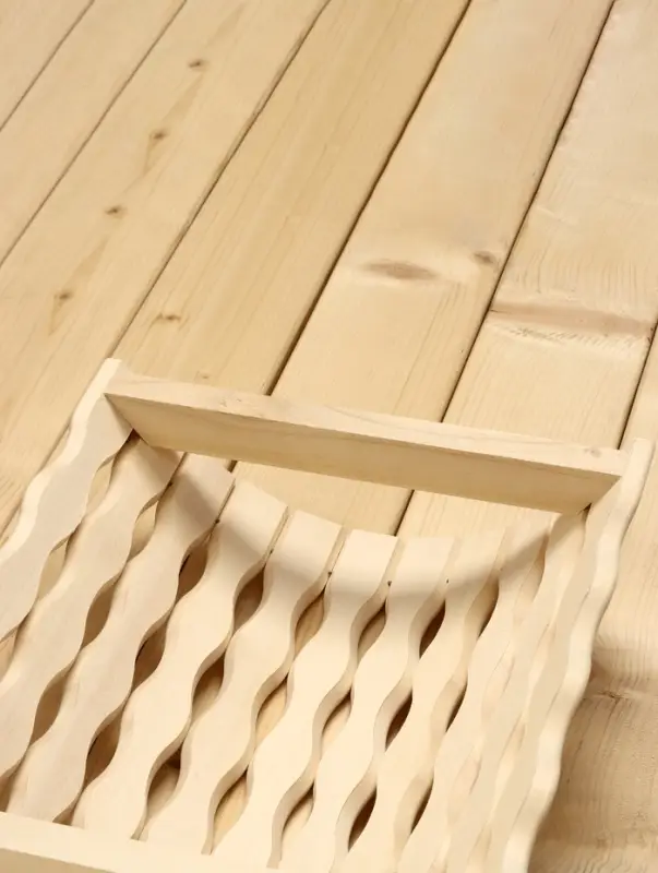 Абажур для бани и сауны &laquo;Косичка&raquo;, липа, 31&times;27&times;10.5 см, настенный, угловой, &laquo;Добропаровъ&raquo;