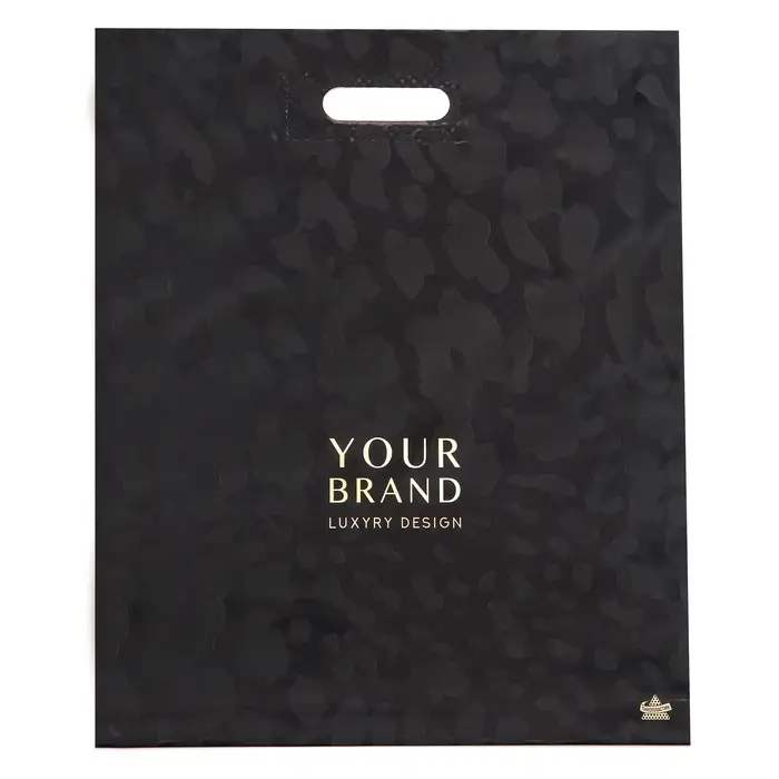 Пакет &laquo;Премиальный&raquo;, полиэтиленовый с вырубной ручкой, 38&times;45 см, 60 мкм