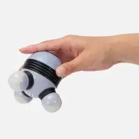 Ручной вибромассажер Spacy, серый с черным Ручной вибромассажер Spacy, серый с черным