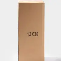 Ваза пластик настольная "Альваро" геометрия, 30х12 см, прозрачный