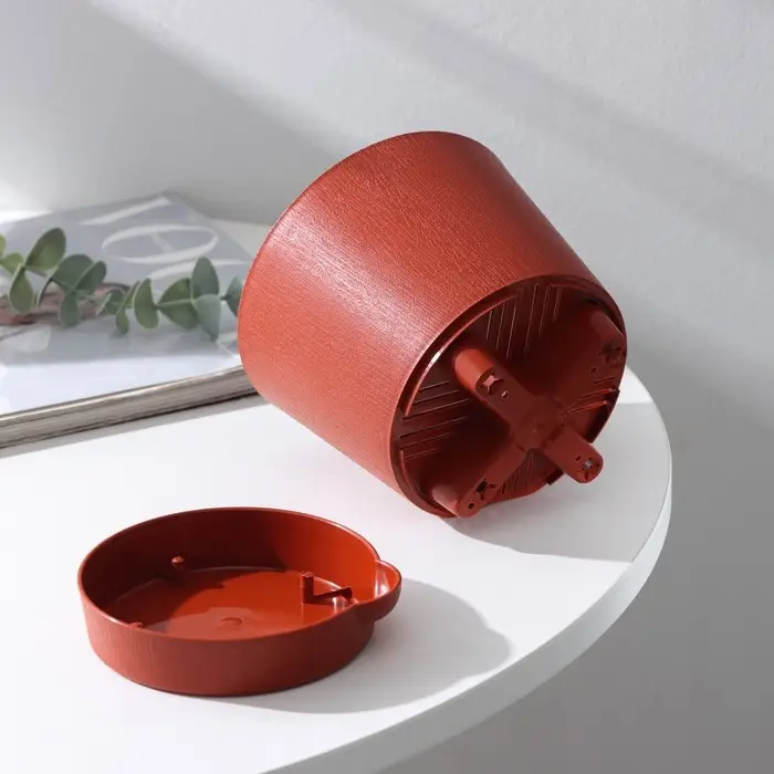 Горшок для цветов с прикорневым поливом «Альянс», 1 л, d=13 см, h=12 см, цвет терракот Горшок для цветов с прикорневым поливом «Альянс», 1 л, d=13 см, h=12 см, цвет терракот