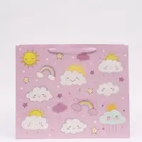 Пакет ламинированный &laquo;Милые облака&raquo;, XL  49 &times; 40 &times; 19 см