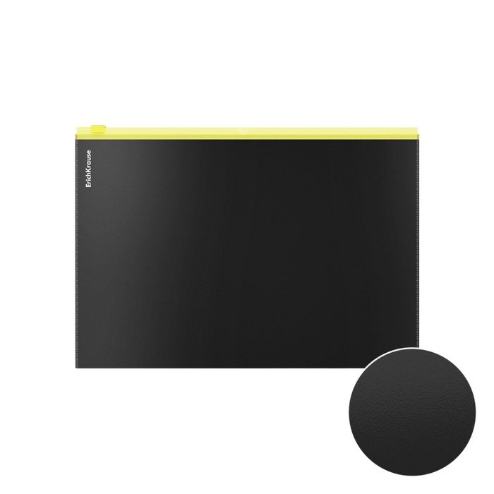 Папка-конверт на ZIP-молнии A4, 180 мкм, ErichKrause Matt Accent, непрозрачная, МИКС Папка-конверт на ZIP-молнии A4, 180 мкм, ErichKrause Matt Accent, непрозрачная, МИКС