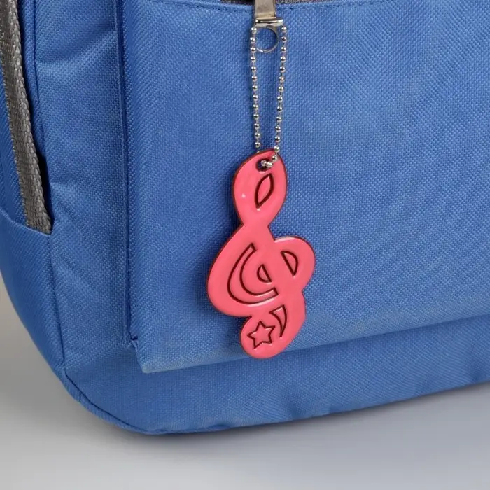 Светоотражающий элемент «Скрипичный ключ», 8×4 см, МИКС Светоотражающий элемент «Скрипичный ключ», 8×4 см, МИКС