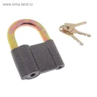 Замок навесной, 68&times;94 мм, 3 ключа
