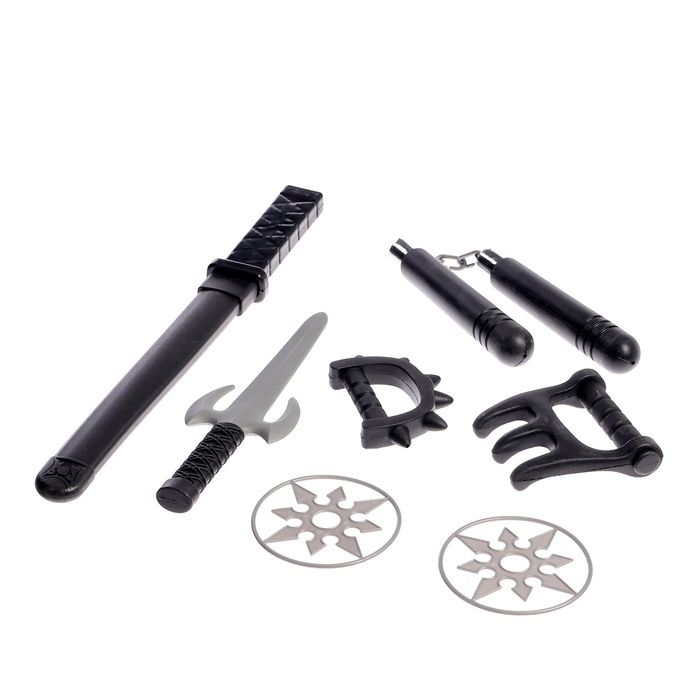 Набор ниндзя «Урон», 8 предметов Набор ниндзя «Урон», 8 предметов