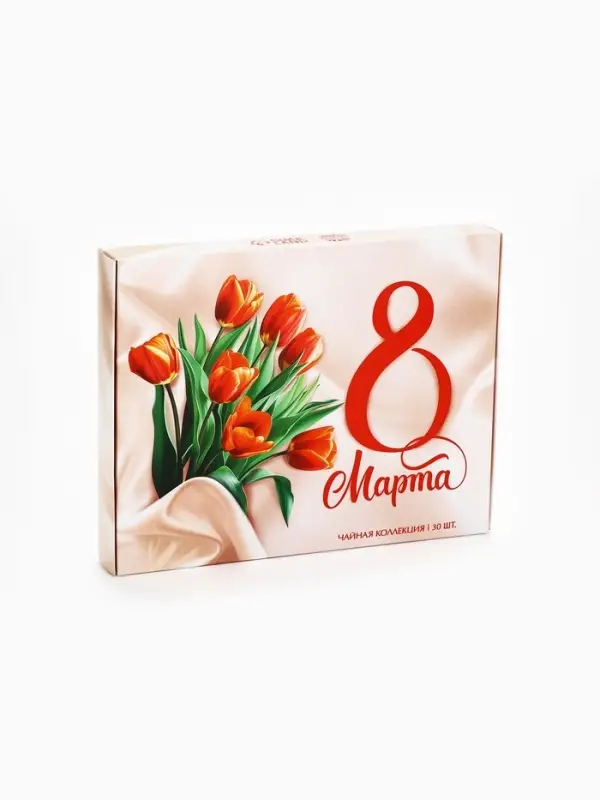 Чай подарочный &laquo;8 Марта&raquo;, 30 пакетиков