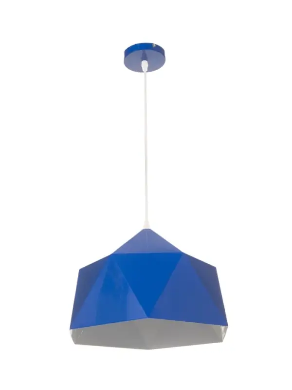 Светильник Edward, 1&times;40 Вт, Е27, 38&times;38&times;25 см, синий
