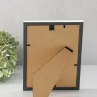 Фоторамка для фото 15х21 см "Oframe", пластик, серебряный , (пластиковый экран)