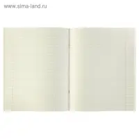 Тетрадь предметная Calligrata «Чёрное-белое», 48 листов в клетку Алгебра, со справочным материалом, обложка мелованная бумага, блок №2, белизна 75% (серые листы)