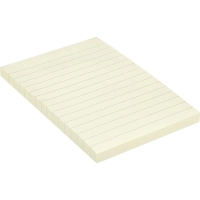 Стикеры Kores бум.для зам. 100х150 желтая 100л. линейка '46510