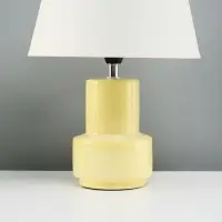 Лампа настольная RISALUX &laquo;Теория&raquo;, Е14, 40 Вт, бежевая, 22.2&times;22.2&times;33 см