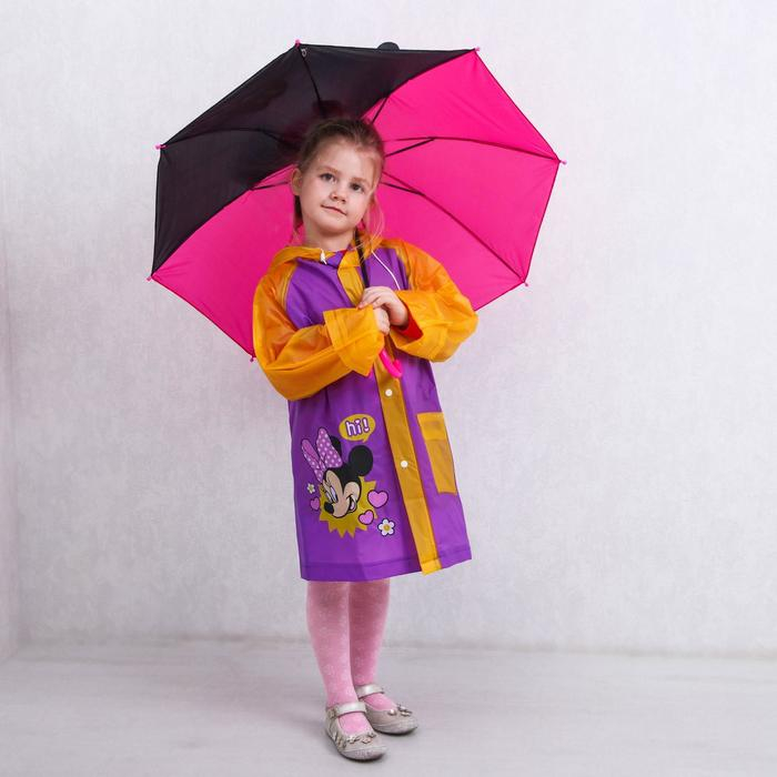 Дождевик детский, размер M, 100-110 см , Минни Маус Дождевик детский, размер M, 100-110 см , Минни Маус
