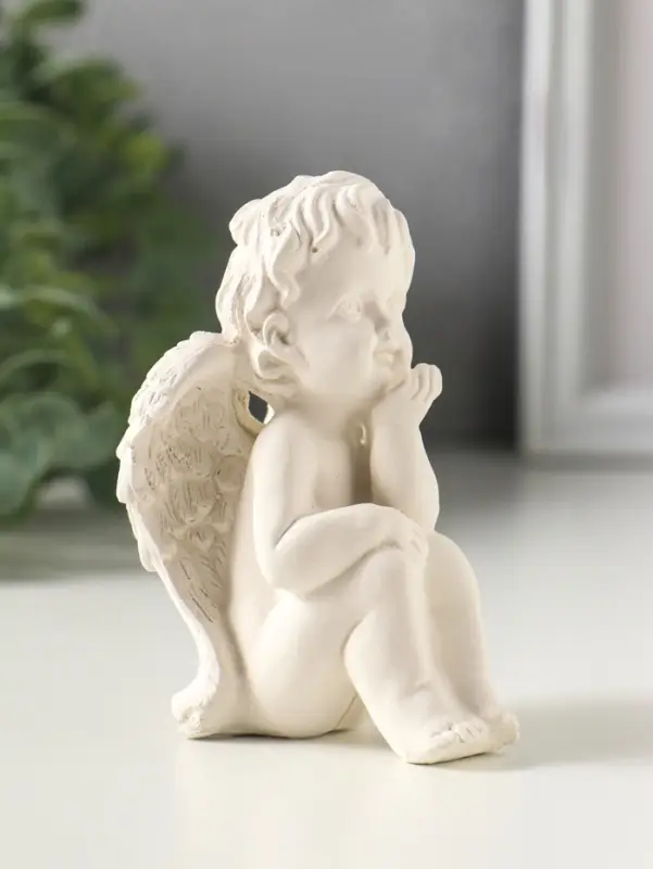 Фигурка гипс &laquo;Ангел мечтает&raquo;, 10&times;5 см