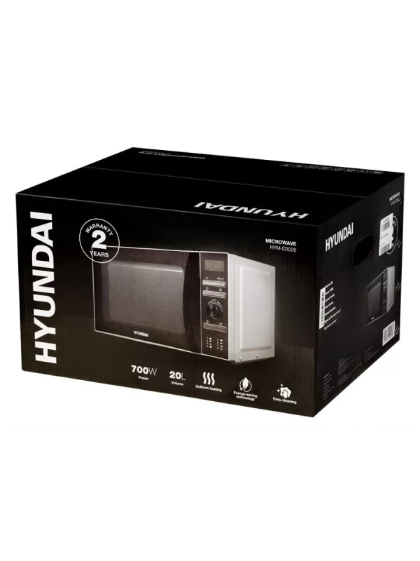 Микроволновая Печь HYM-D3026 20л. 700Вт серебристый Микроволновая Печь HYM-D3026 20л. 700Вт серебристый