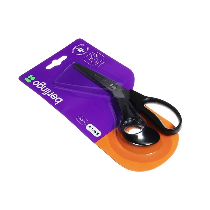 Ножницы 16см Berlingo Ножницы 16см Berlingo "Left Hand" для левшей эргономичные ручки, европодвес