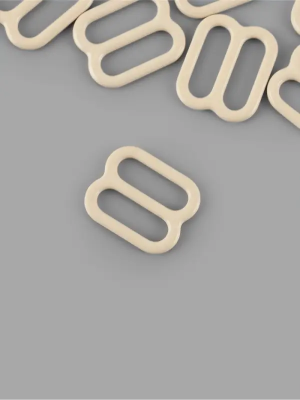 Регулятор для бретелей, металлический, 10 мм, 20 шт., бежевый Регулятор для бретелей, металлический, 10 мм, 20 шт., бежевый