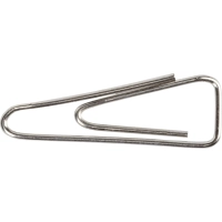 Скрепки Attache с отгибом,никелированные,треугольн,25 мм,негофрир,100 шт/уп