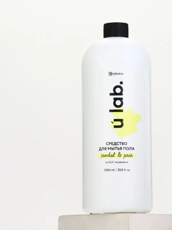 Средство для мытья пола, аромат сандал и груша, 1000 мл, ULAB Средство для мытья пола, аромат сандал и груша, 1000 мл, ULAB
