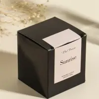 Свеча в вулканическом подсвечнике "Лава" зелёная 8,5х8,5х7,5 см