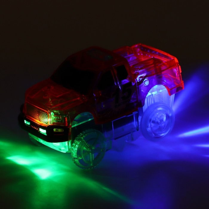 Автотрек Flash Track, гибкий, светится в темноте, 516 см, 162 детали Автотрек Flash Track, гибкий, светится в темноте, 516 см, 162 детали