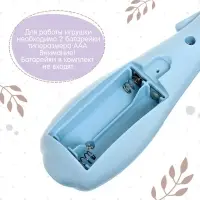 Игровой набор «Весёлые погремушки», звук, свет, цвет голубой Игровой набор «Весёлые погремушки», звук, свет, цвет голубой