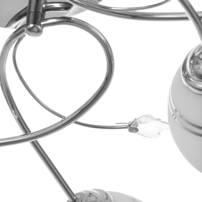 Люстра Люстра "Аннета" 8х40Вт Е27 Хром МОДЕЛЬ: 2800087