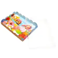 Коробка для печенья &laquo;Сладкая долина&raquo;, 22&times;15&times;3 см 5 шт.