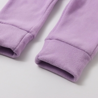 Комбинезон флисовый детский MINAKU: Fleece Soft, цвет сиреневый, рост 116 см