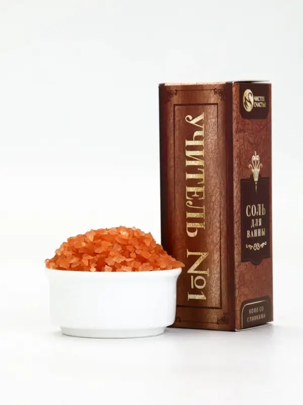 Подарочный набор Подарочный набор "Книга лучшего учителя", соль для ванны 5x200 г