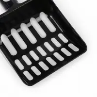 Туалет, 36&times;28&times;14 см, с боковым входом, бортами и совком, коричневый