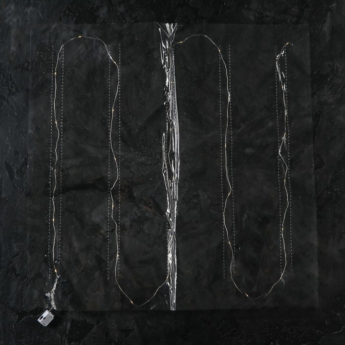 Пленка для цветов с LED- лентой, 60х60 см Пленка для цветов с LED- лентой, 60х60 см