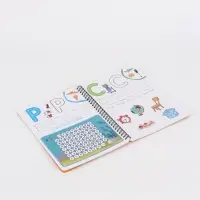 Книга многоразовая &laquo;Изучаем буквы&raquo;, 40 стр., 2 маркера, Три кота