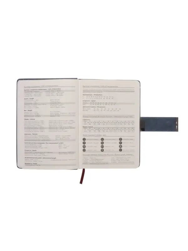 Ежедневник недатированный формат А5, с хлястиком, 112л, линия, пвх, Синий Ежедневник недатированный формат А5, с хлястиком, 112л, линия, пвх, Синий