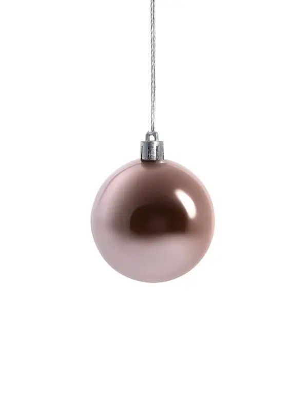 Ёлочные игрушки &laquo;Джоан&raquo;, новогодние, набор 10 шт., розово-зелёный