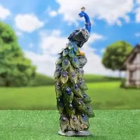 Фигурка полистоун &laquo;Павлин&raquo;, 42&times;13&times;11 см